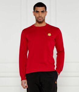 Kenzo: Красный свитер 