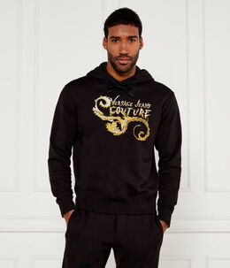 Versace Jeans Couture: Чёрный свитер 