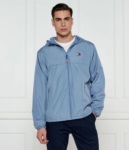 Tommy Jeans: Синяя куртка 