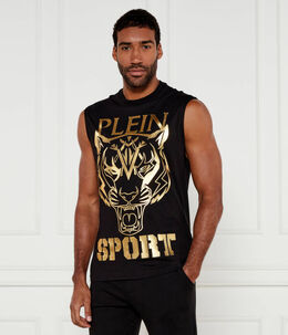 Plein Sport: Чёрная майка 