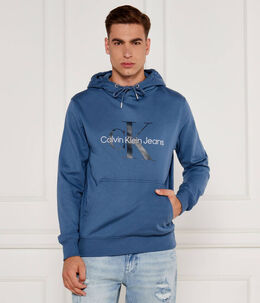 Calvin Klein Jeans: Синий свитер 