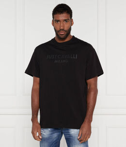Just Cavalli: Чёрная футболка 