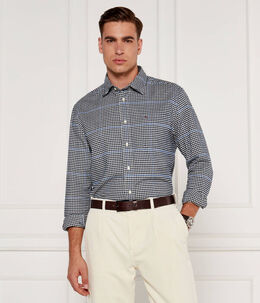 Tommy Hilfiger: Синяя рубашка 