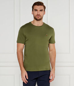 Polo Ralph Lauren: Футболка цвета хаки 