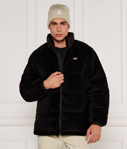 Tommy Jeans: Чёрная куртка 