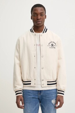 Tommy Jeans: Бежевая куртка 