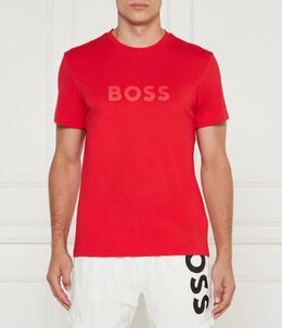 BOSS: Красная футболка 