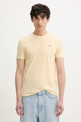 Tommy Jeans: Жёлтая футболка 