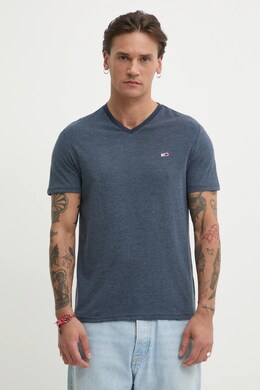 Tommy Jeans: Синяя футболка 