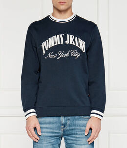 Tommy Jeans: Синий свитер 