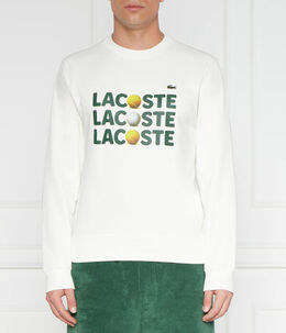 Lacoste: Белый свитер 