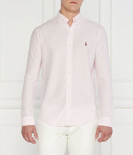 Polo Ralph Lauren: Коричневая рубашка 
