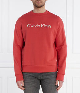 Calvin Klein: Красный свитер 