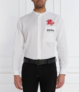 Kenzo: Белая рубашка 
