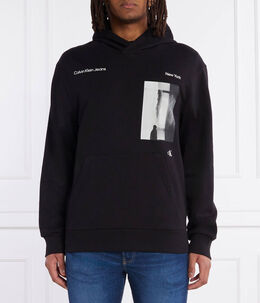 Calvin Klein Jeans: Чёрный свитер 