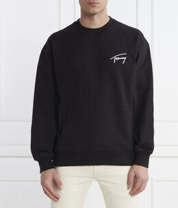 Tommy Jeans: Чёрный свитер 
