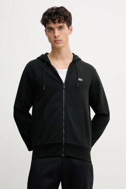 Lacoste: Чёрная толстовка 
