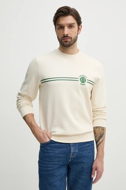 Lacoste: Бежевая толстовка 