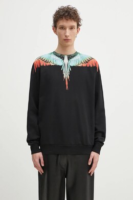 Marcelo Burlon: Хлопковая толстовка  Wings