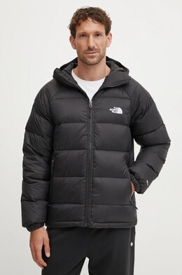 The North Face: Чёрный пуховик 