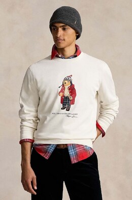 Polo Ralph Lauren: Бежевая толстовка 