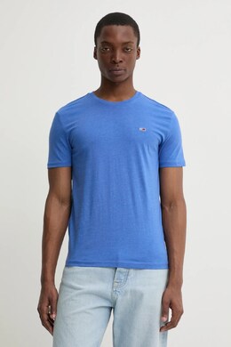 Tommy Jeans: Фиолетовая футболка 