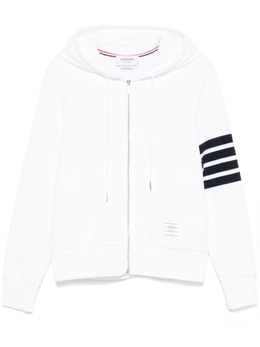 Thom Browne: Толстовка  4-Bar на молнии