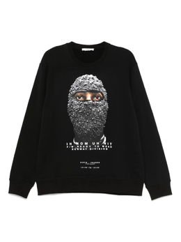 IH NOM UH NIT: Чёрная толстовка  Mask