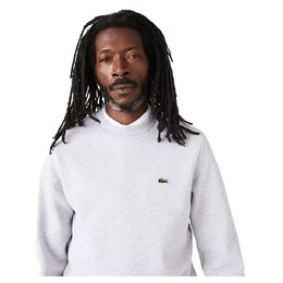 Lacoste: Серая толстовка 