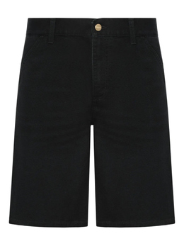 Carhartt WIP: Чёрные шорты 