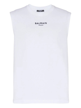 Balmain: Футболка без рукава 