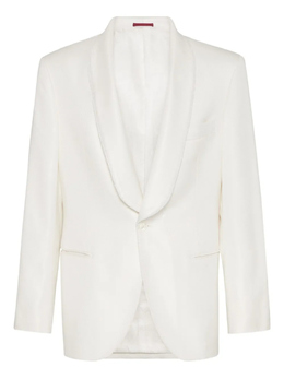 Brunello Cucinelli: Белые пиджаки 