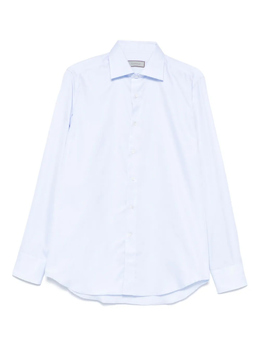 Canali: Синяя рубашка 