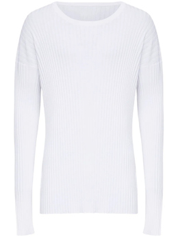MM6 Maison Margiela: Белый свитер 