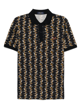 Fred Perry: Рубашка с принтом 