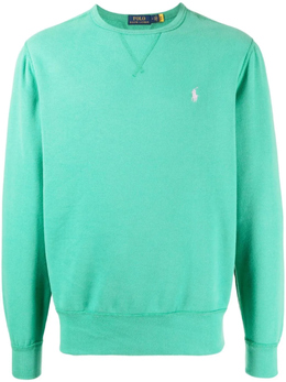 Polo Ralph Lauren: Зелёный свитер 