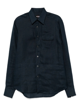 Kiton: Льняная рубашка 