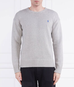 Polo Ralph Lauren: Серый свитер 