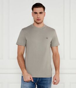 Calvin Klein Jeans: Жёлтая футболка 