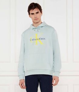 Calvin Klein Jeans: Голубой свитер 
