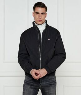 Tommy Jeans: Чёрная куртка 