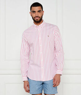 Polo Ralph Lauren: Розовая рубашка 