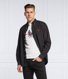 Polo Ralph Lauren: Чёрная рубашка 