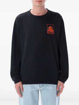 Rhude: Чёрная футболка 