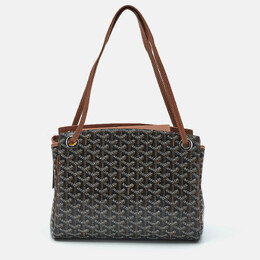 Goyard: Коричневая сумка 
