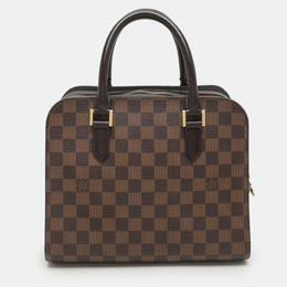Louis Vuitton: Коричневая сумка 