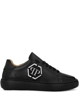 Philipp Plein: Чёрные кеды  Hexagon