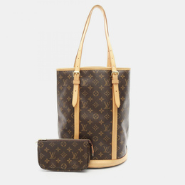 Louis Vuitton: Коричневая сумка-шоппер 