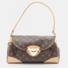 Louis Vuitton: Коричневая сумка 