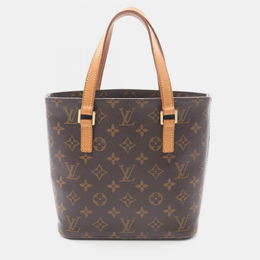 Louis Vuitton: Коричневая сумка-шоппер 